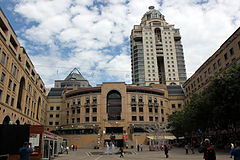 View of the square in 2015