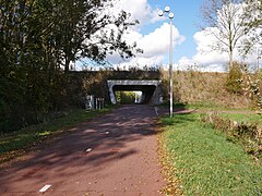 Bemmel, Fahrradtunnel unterhalb des Bemmelseweg