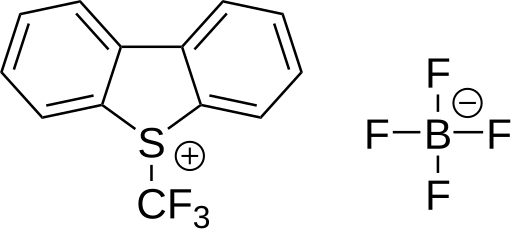 Tetrafluorboritan 5-(trifluormethyl)dibenzothiofenia