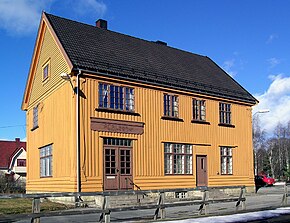 Stillgelegter Bahnhof in Ådalsbruk