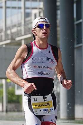 Alessandro Degasperi im Ironman 70.3 Austria, 2012