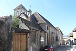 La rue aux Raz et l'ancien couvent de la Visitation.