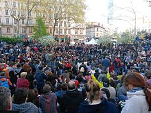 gestuelle d'assemblée nuit debout