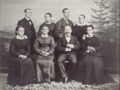 Familienbild der Familie Bettschart (um 1878)