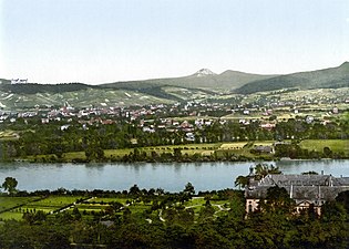 Gezicht op Bad Honnef, circa 1900