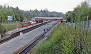 View eastwards towards London