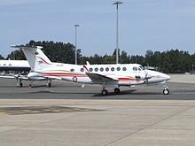 One of three Beechcraft King Air 350s to serve with Army Aviation Beechcraft B300 King Air 350 A32-426.jpg