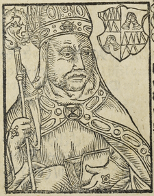 Bernard Zoubek ze Zdětína (B. Paprocký, Zrcadlo slavného Markrabství moravského, 1593)