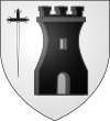 Brasão de armas de Roquefort-sur-Soulzon