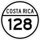 National Secondary Route 128 shield}}