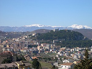 Panorama of Campobasso