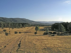 Cañada Real Soriana Occidental en Prádena (Segovia)