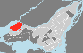 Kaart van L'Île-Bizard–Sainte-Geneviève