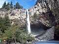 Una de las cascadas del parque