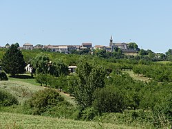 Skyline of Castelnaud-de-Gratecambe