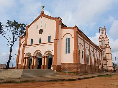 Cathédrale Notre-Dame de l'Immaculée Conception de Porto-Novo. Photographe : Oziaslevieux