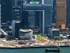 Hongkongs Regierungskomplex, Hong Kong Island 2011