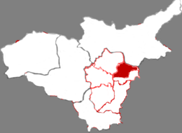 Distretto di Xinghualing – Mappa