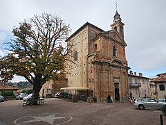 San Rocca klosterkirke, i dag avvigslet, ved Piazza Munizipio Foto: Helge Høifødt
