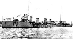 RN Pola (SMS Orjen) vuonna 1924