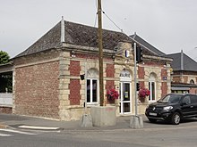 Ang Town Hall sa Dizy-le-Gros