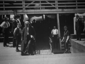 File:Emigrants (i.e. immigrants) landing at Ellis Island -.webm