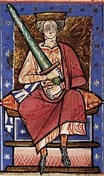 AEthelred II (c. 966 - 23 April 1016), known as 'the Unready', was King of the English from 978 to 1013 and again from 1014 until his death. Ethelred the Unready.jpg