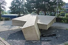 Betonplastiek (1977) Vondellaan Frans de Wit