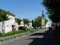 Skyline of Gensac