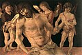 Giovanni Bellini - Christ supporté par des anges, 1470 Tempora, 80,5 x 120 cm Rimini, Pinacoteca Communale