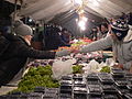 Buying grapes on a winter evening, 2016