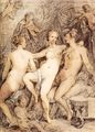 Hendrick Goltzius: Sine Cerere et Baccho friget Venus (1590er Jahre)