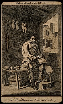 James Woodhouse, poet and cobbler