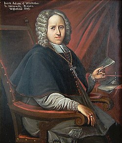 Jan Adam Vratislav z Mitrovic, portrét od neznámého malíře