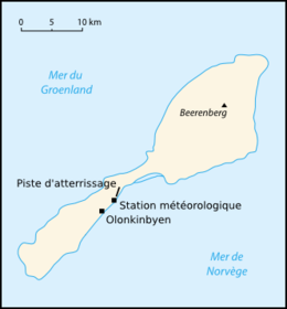 Olonkinbyen – Localizzazione
