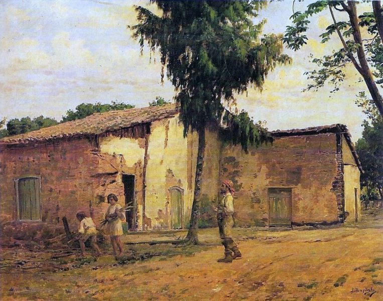 Ficheiro:João Batista da Costa - Casa e Capela de Antônio Raposo Tavares.jpg