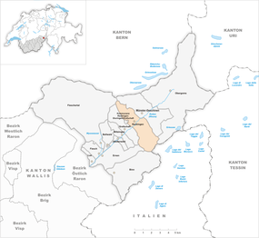 Mapo de Reckingen-Gluringen