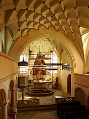 Interiér kostela sv. Floriána, Krásné Březno