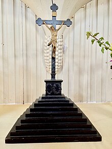 Schinkelkirche Glienicke, Kruzifix aus der Erbauungszeit