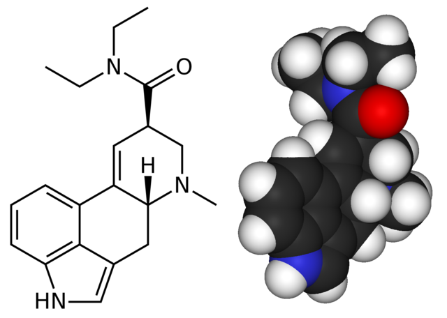 Molecula de LSD