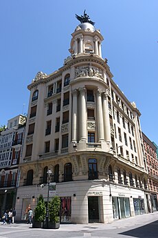 Edificio de La Unión y el Fénix en Valladolid