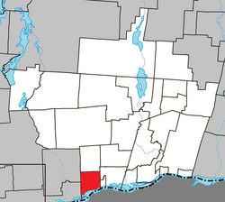 Location within Papineau RCM.