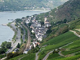 Horizonte de Lorch am Rhein