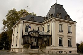 O hôtel de ville.