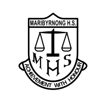 Maribyrnong High School logo (1950s)