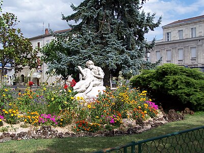 Le Printemps de la Vie (1901), Marmande, boulevard Gambetta.