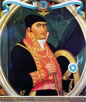Retrato de José María Morelos y Pavón