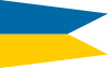 Naval Rank Flag of Sweden - Örlogsstandert.svg