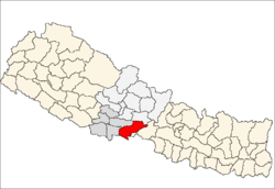 Location of Nawalparasi