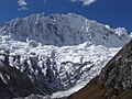 Nevado Ocshapalca desde la laguna de Llaca.